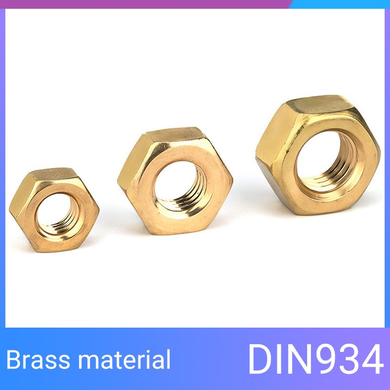 

DIVEDEER шестигранные гайки из латуни DIN934 M3-M16