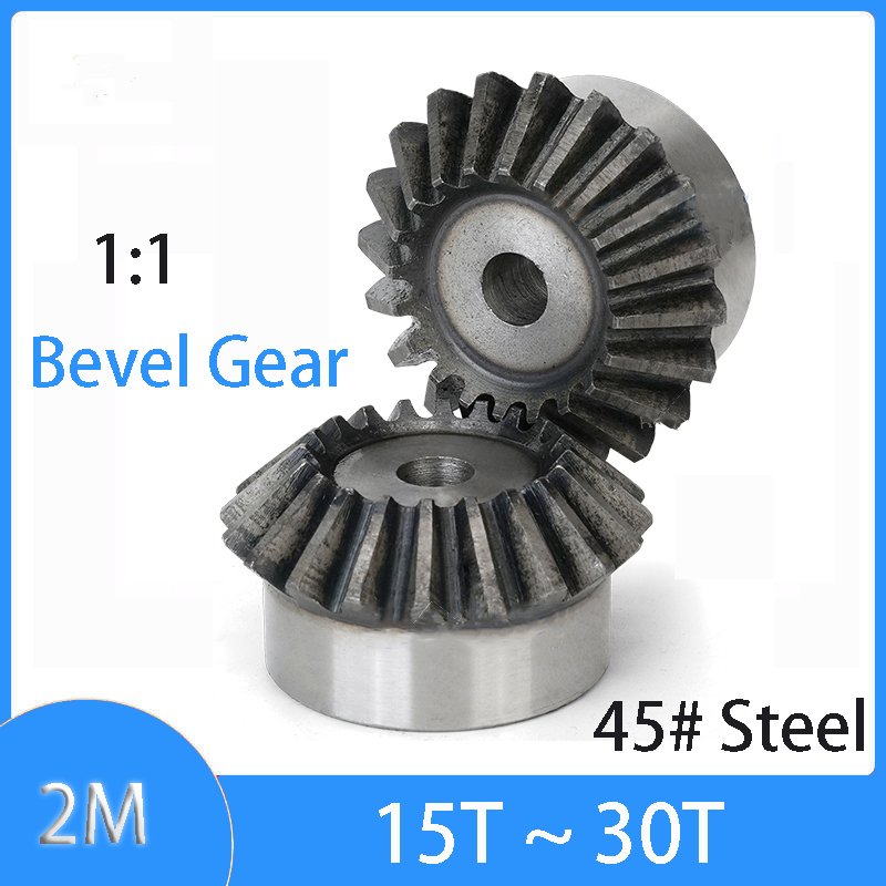 

Стальная коническая шестерня 2М 1:1 15T~30T