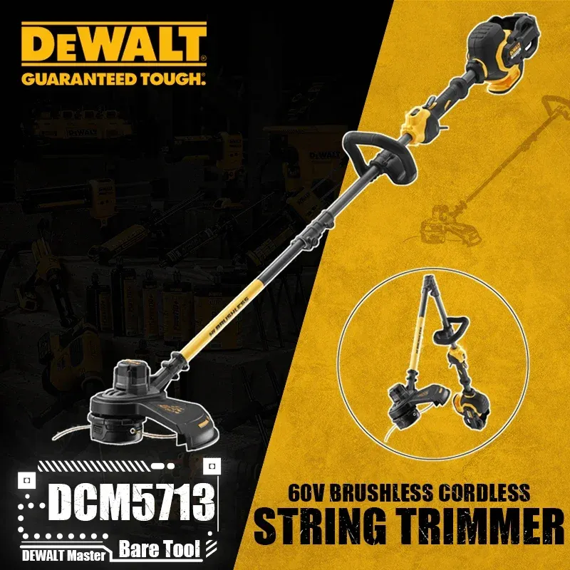 

DEWALT DCM5713 FLEXVOLT Бесщеточный аккумуляторный триммер 60В
