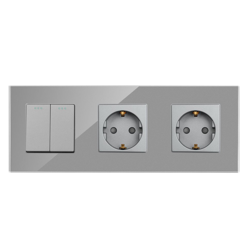 

Настенный сенсорный выключатель Bingoelec с USB