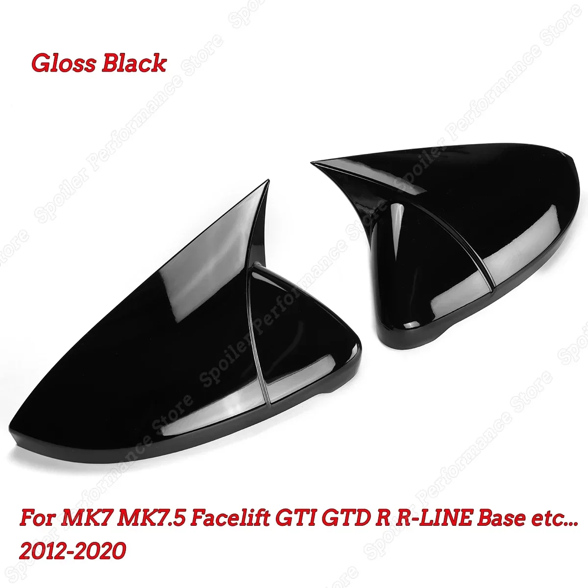 

Чехол для бокового зеркала заднего вида VW Golf MK6 MK7 7,5 GTI R GTD Base 2009-2020 2 шт.