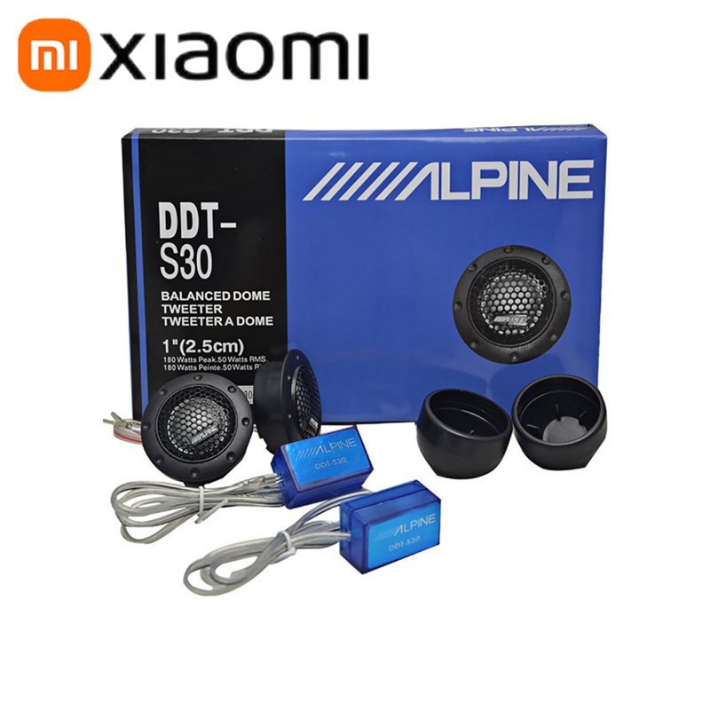 

Xiaomi DDT-S30 автомобильный твитер автомобильная аудио шелковая пленка для модификации автомобиля 180 Вт высокочастотный аудио громкоговоритель модификация автомобильного аудио