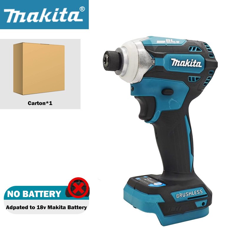 

Makita DTD171 18 В ударная отвертка аккумуляторная бесщеточная электрическая отвертка перезаряжаемая дрель-шуруповерт Makita оригинальный электроинструмент