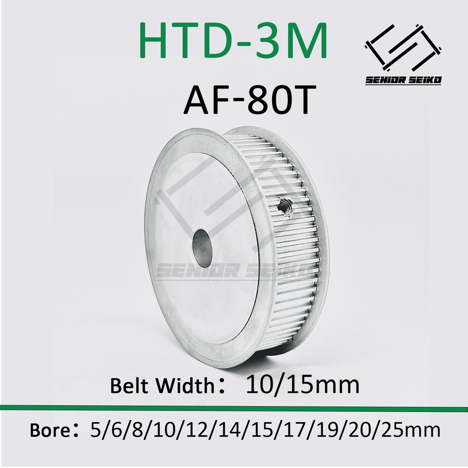 

Зубчатый шкив HTD3M 80T, 3 м, 80 зубьев, Ширина ремня 10/15 мм, отверстие 5/6/8/10/14/15/17/19/20/25 мм, синхронный шаг колеса 3 мм шкив ремня
