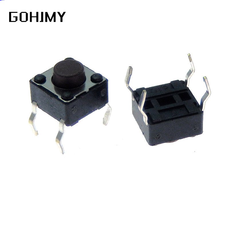 

100 шт. сенсорный выключатель GOHJMY Touch 6x6x5