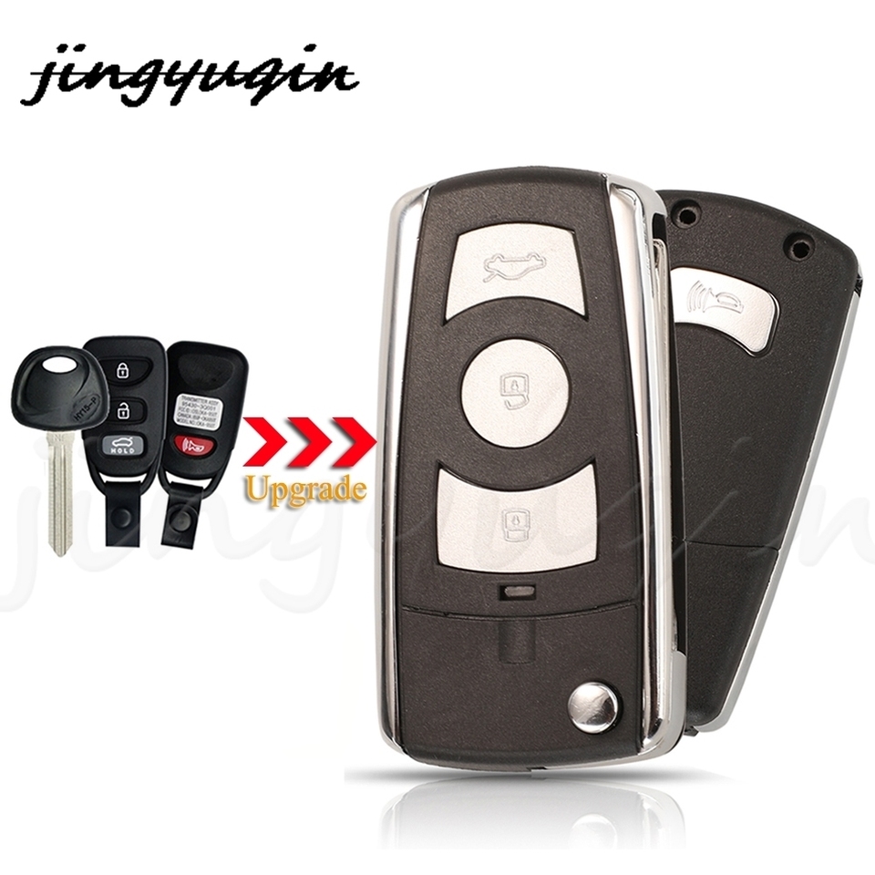 

Jingyuqin 4 кнопки модифицированный корпус дистанционного ключа для Hyundai Elantra Sonata Genesis Accent Nf Sonata 2009 Kia Lotze 2006 Cerato 2010