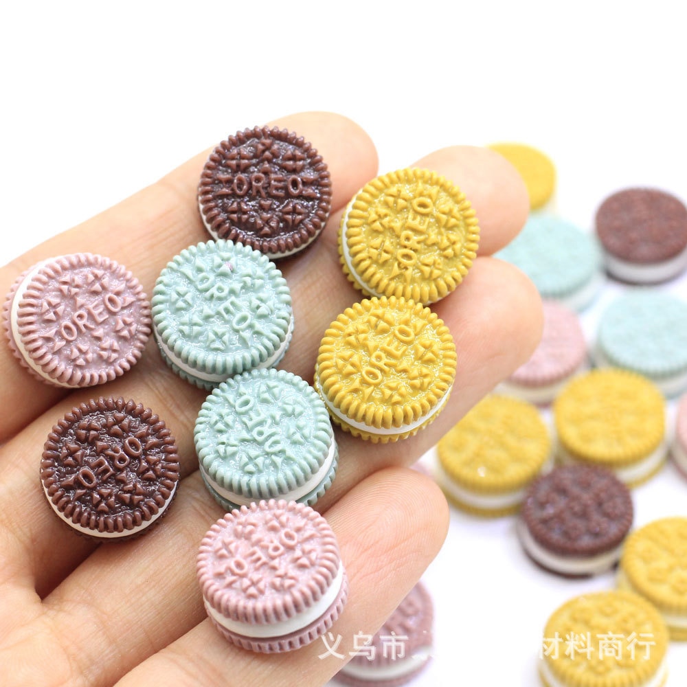 

Миниатюрные смоляные кремовые печенья, набор из 10 шт., Fresh Garden