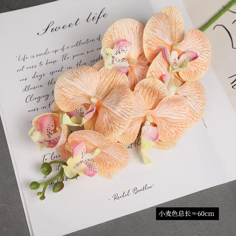 

Искусственная орхидея 7 головок