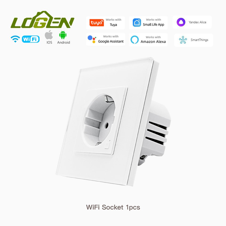 

Умная розетка Logen с USB Type-C 220В
