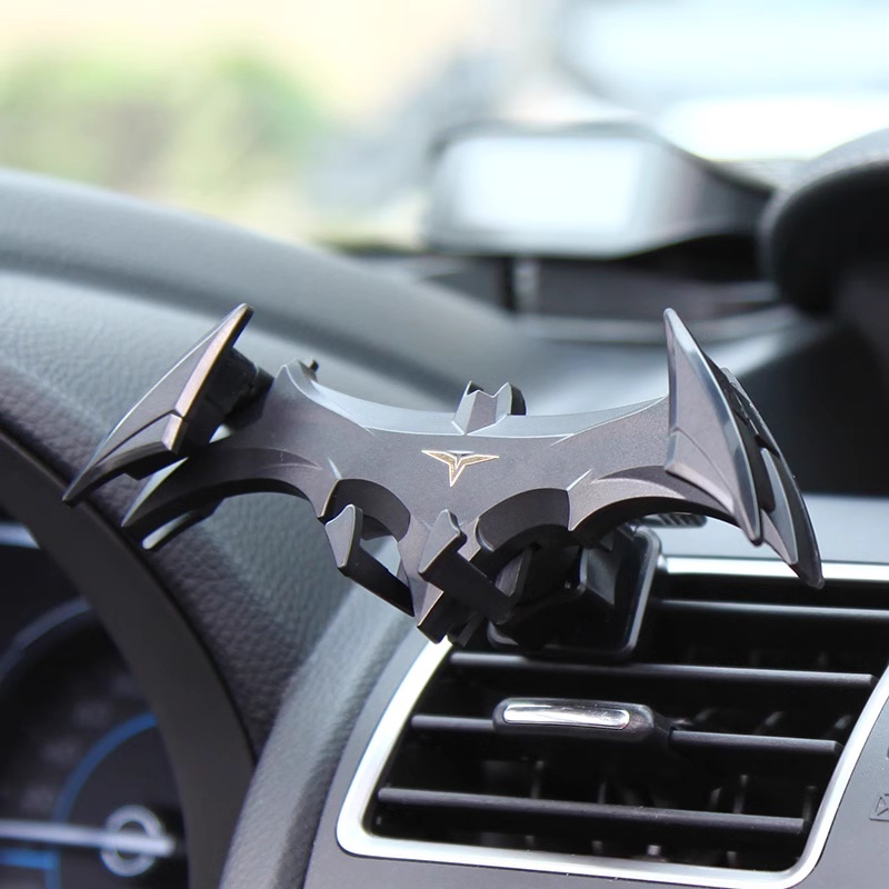 

Batman гравитационная пряжка типа автомобильные держатели для телефонов воздуховыпускное отверстие навигационная опорная рамка подходит для всех устройств 4-6,5 дюймов