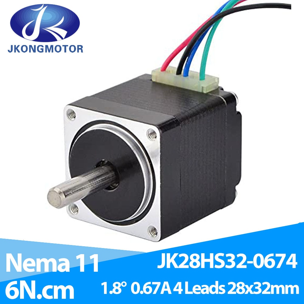 

Шаговый двигатель Jkongmotor Nema11 28