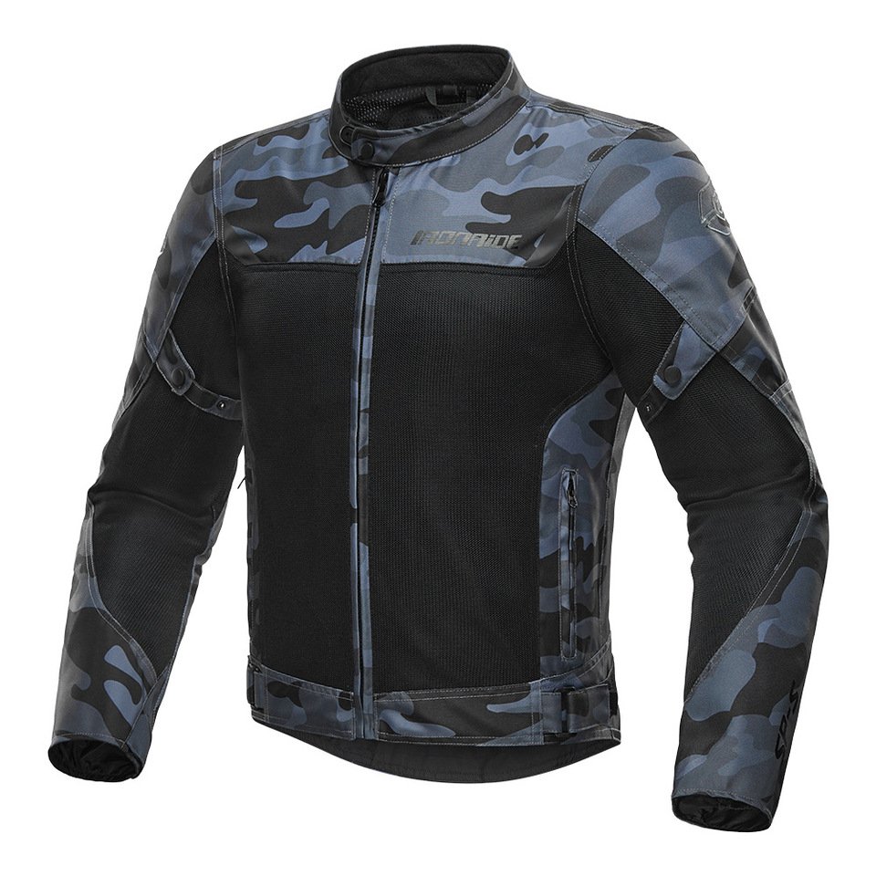 

Дышащая мужская Chaqueta Moto Защитное снаряжение Мотоциклетная куртка против падения Одежда для езды на мотоцикле Мотокуртка