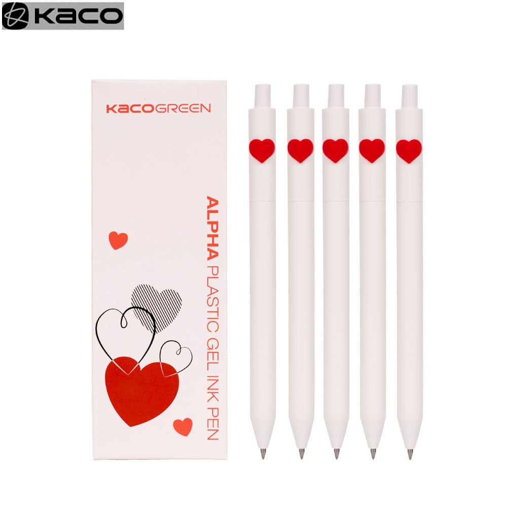 

YOUPIN Kacogreen Kaco LOVE Гелевая ручка 0,5 мм