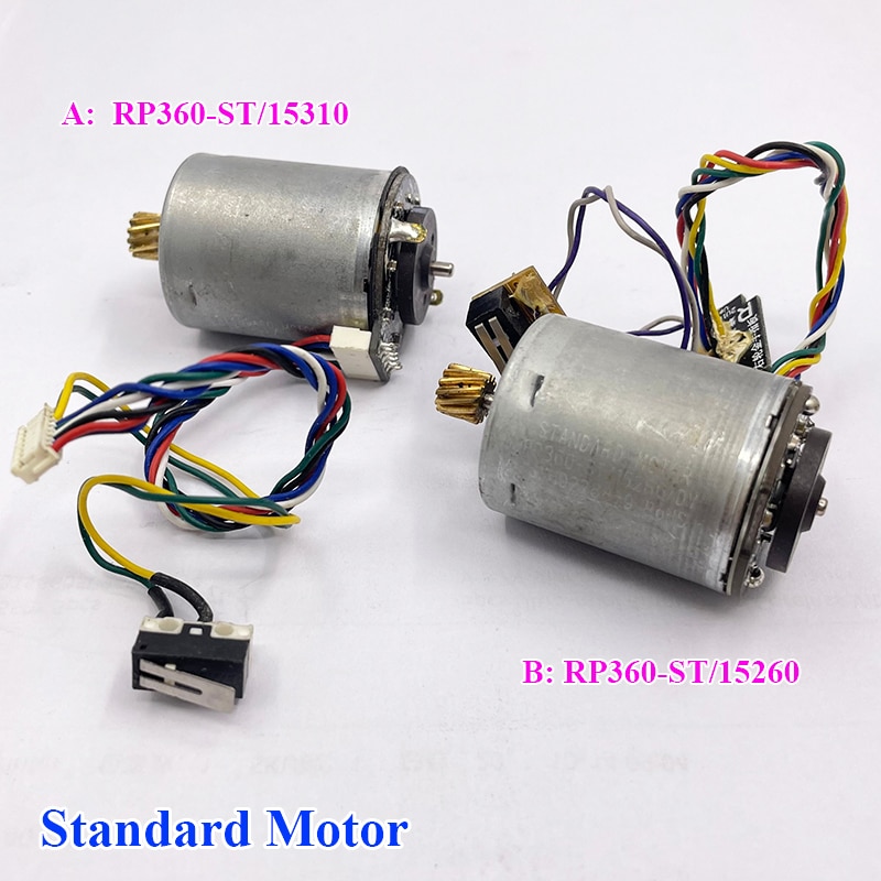 

STANDARD Motor Micro 27.5mm RP360-ST/15310 RP360-ST/15260 Motor Metal Copper Gear for Sweeping Machine Sweeping Robot