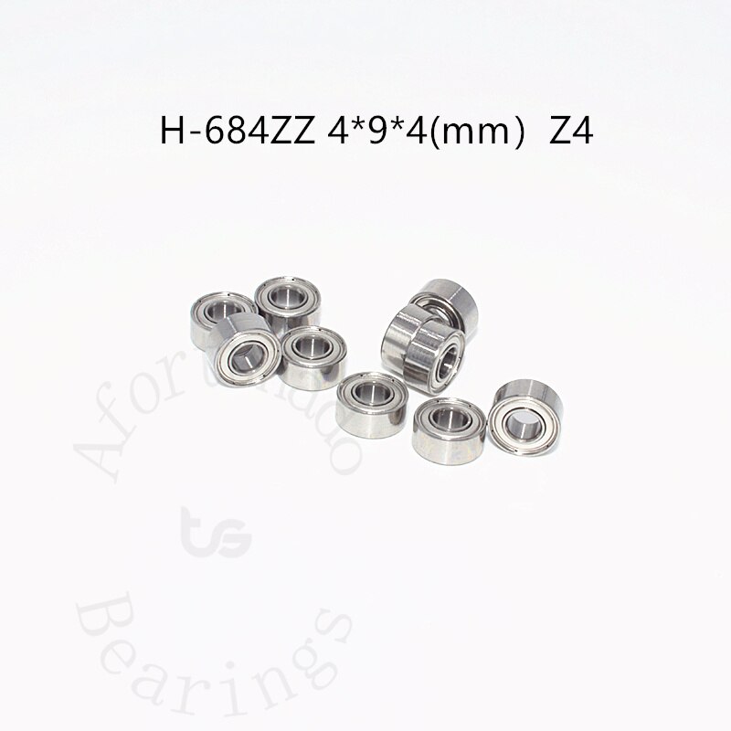 

H684ZZ 4*9*4 (мм) Z4 Высокоскоростные подшипники (20000 об/мин/мин) с низким уровнем шума (18 децибел), 10 шт., металлические герметичные детали привода
