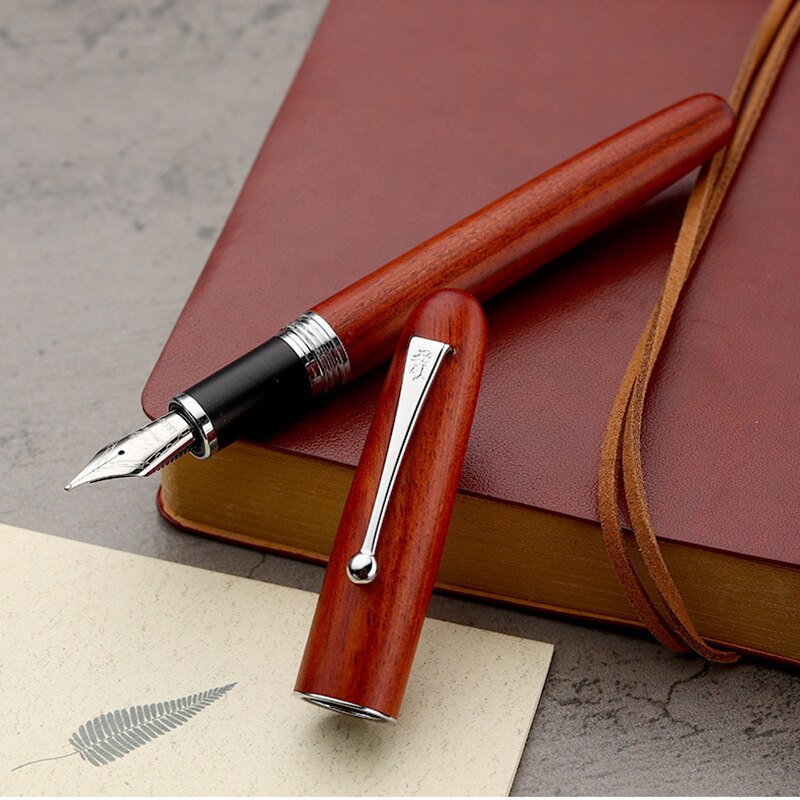 

Jinhao 9035 деревянная перьевая ручка 0,5 мм