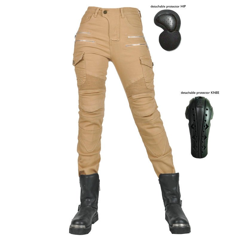 

Loong Biker женские мотоциклетные брюки рыцарь повседневные повседневные джинсы для женщин модные маленькие тонкие защитные брюки черные