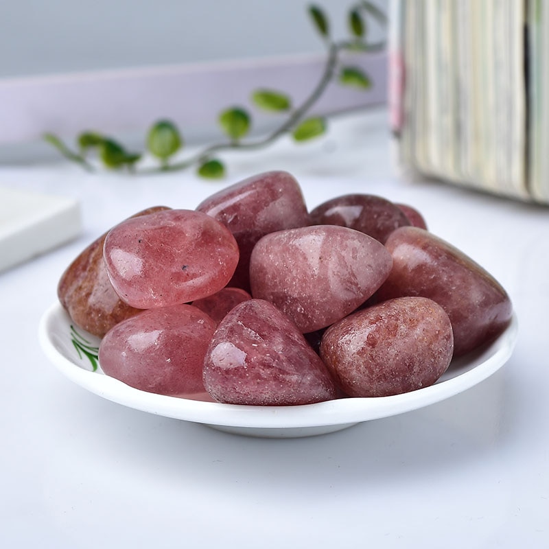 

Натуральные камни кварц ROSE STRAWBERRY STONE BROTHERS 100г