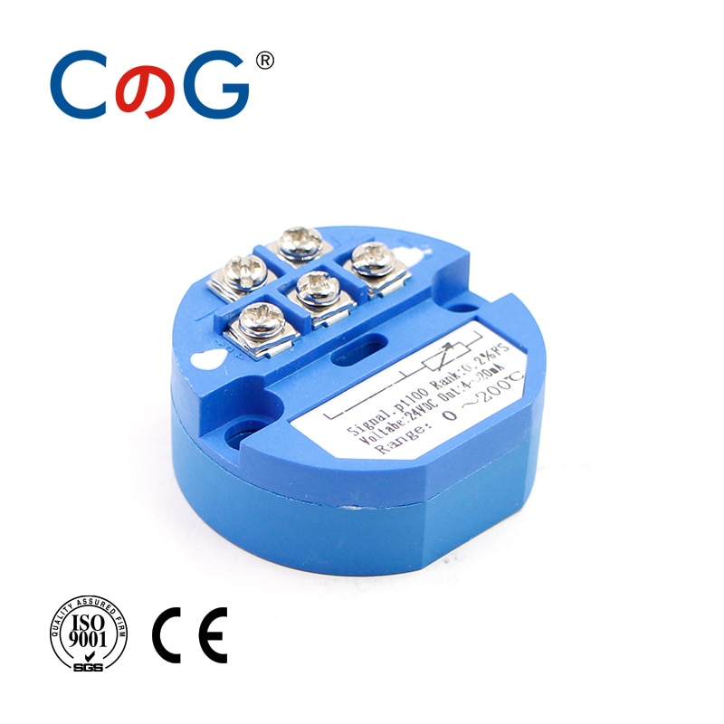 

Преобразователь температуры CG SBWZ PT100 4-20 мА 0-600°C