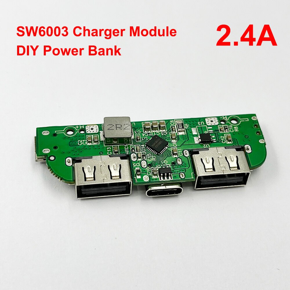 

Модуль быстрой зарядки SW6003 5В 2.4А