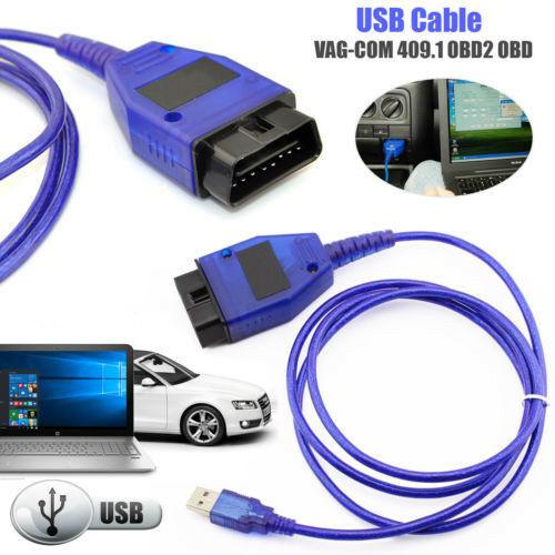 

Автомобильный USB-кабель интерфейса Vag-Com KKL VAG-COM 409.1 OBD2 II OBD диагностический сканер