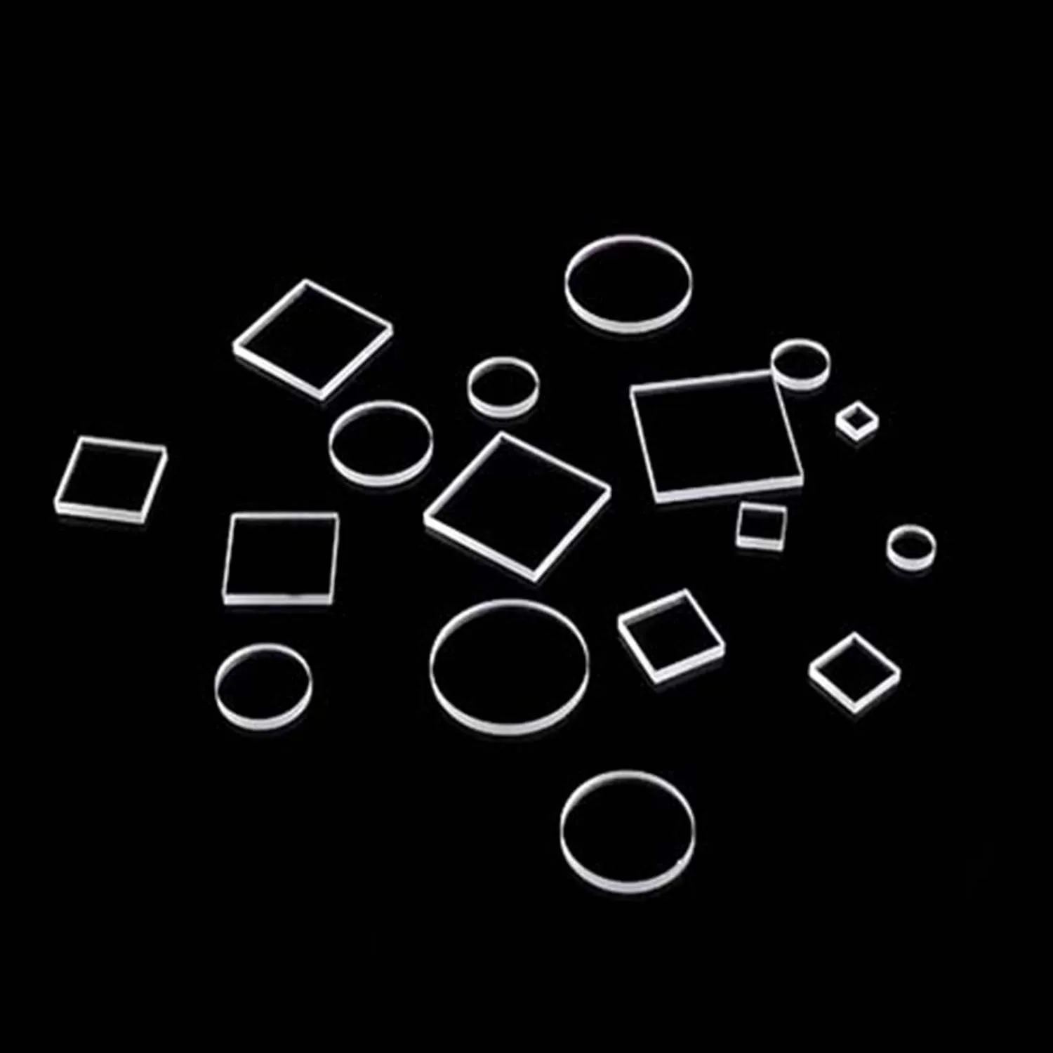 

10 шт., линзы из кварцевого стекла, диаметр 6/7/8/9/10 мм