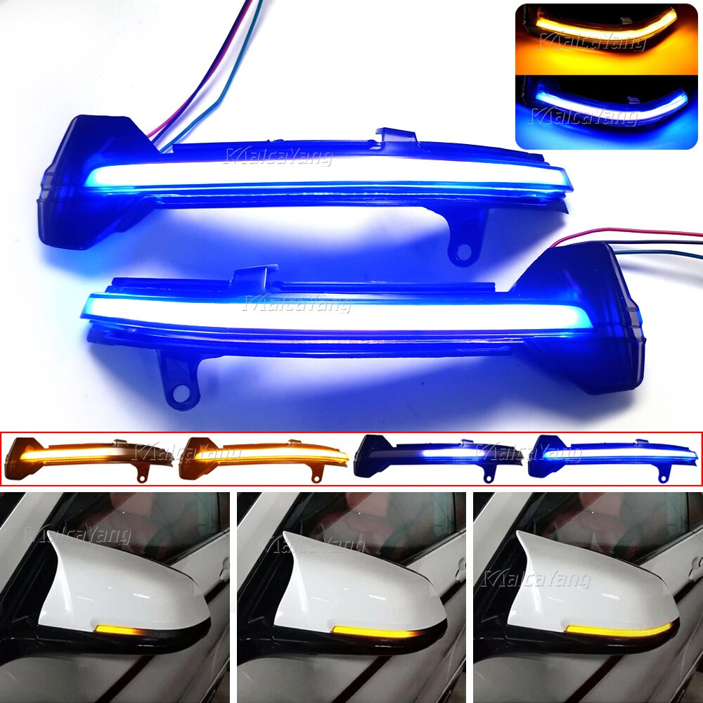

2 шт. для BMW 5 6 7 серии F10 F11 F07 F06 F12 F13 F01 динамический указатель поворота светодиодный индикатор зеркала заднего вида мигалка повторитель света