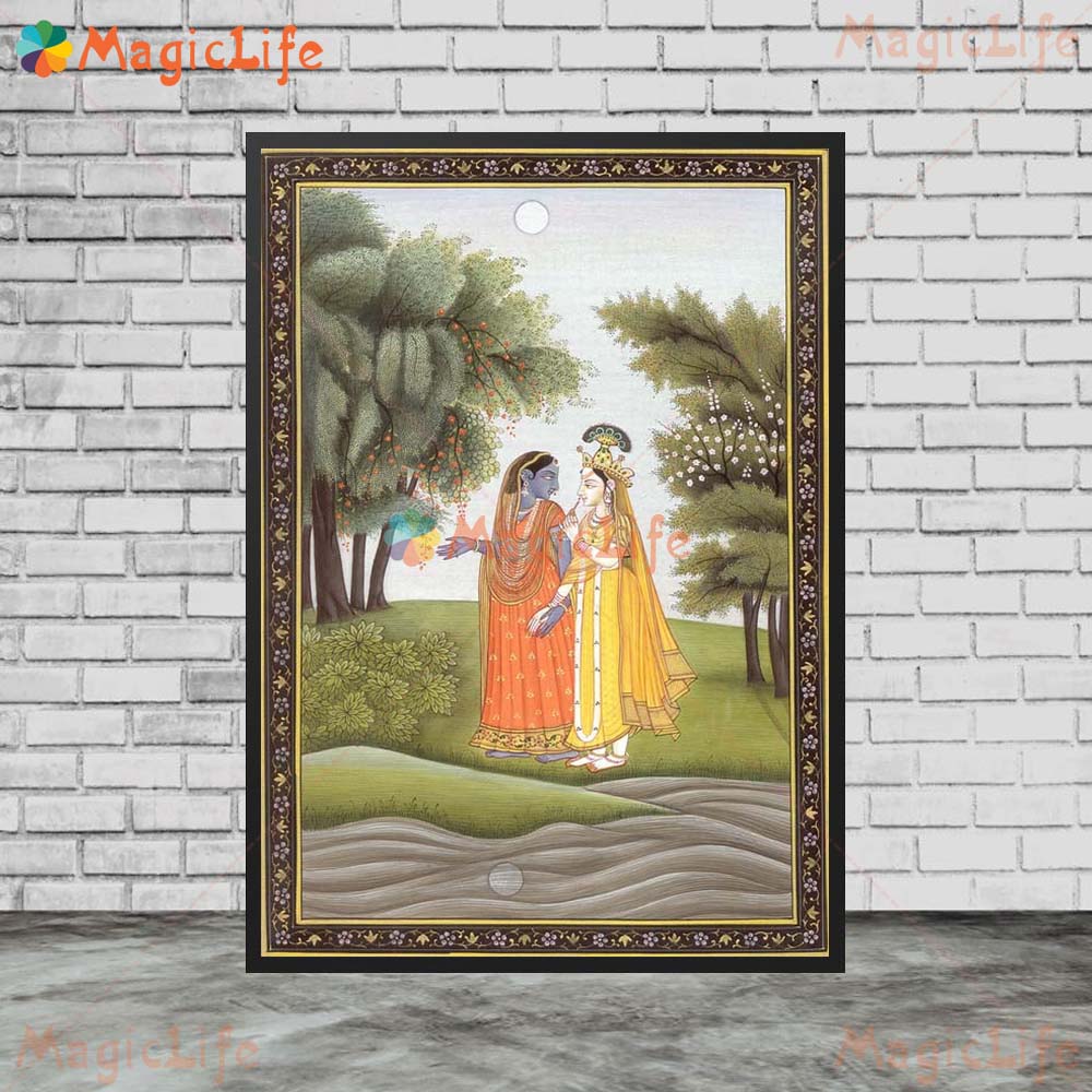 

Настенные картины Radha Krishna Balarama