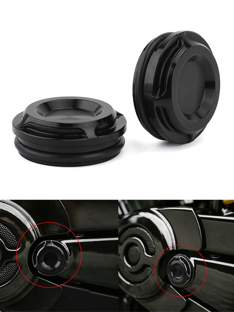 

Мотоциклетные черные чехлы для поворотных болтов Swingarm, наборы крышек для Harley V-Rod Night Rod Special VRSCDX Street Rod Muscle VRSCF 2006-2017