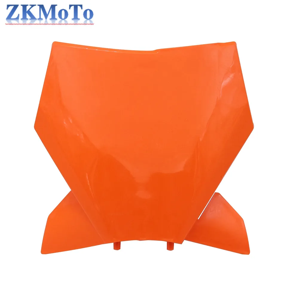 

Пластиковая крышка переднего номерного знака мотоцикла для KTM SX SXF XC XCF XCW XCFW EXC EXCF 125-500cc 2023-2024, универсальные гоночные детали