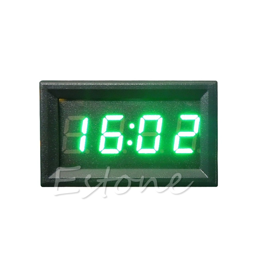 

Компактные цифровые часы со светодиодным дисплеем, 12/24 в