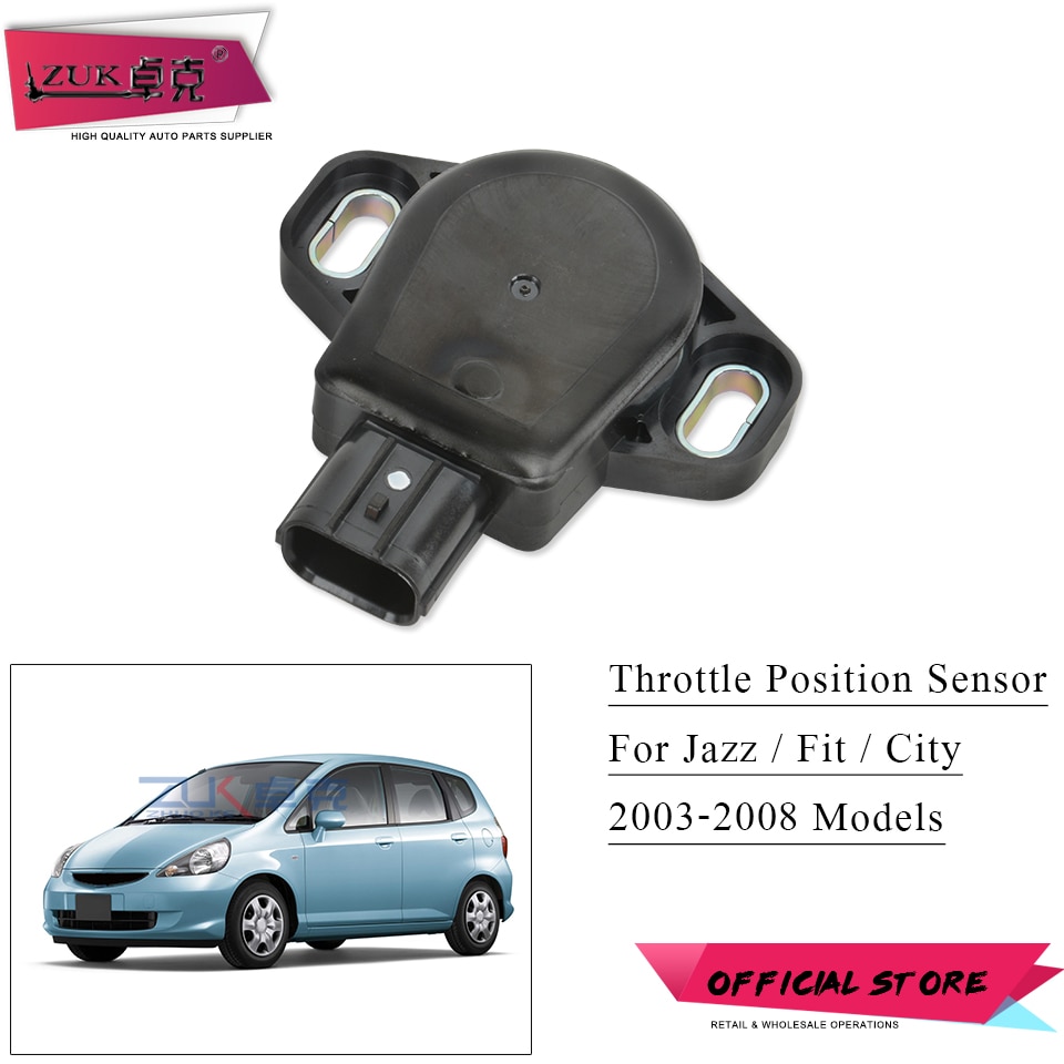 

ZUK для Jazz / Fit GD 2003-2008 для City / Jazz салон автомобиля TPS Дроссельный датчик для Honda OEM:16402-PWA-003
