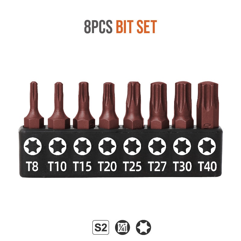 

Набор насадок для отвертки Hi-Spec 24 шт.