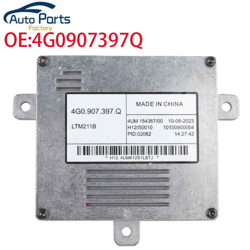 

Новый ксеноновый блок управления балластом фар HID для Audi VW Q3 A3 A6 DRL 4G0907397Q