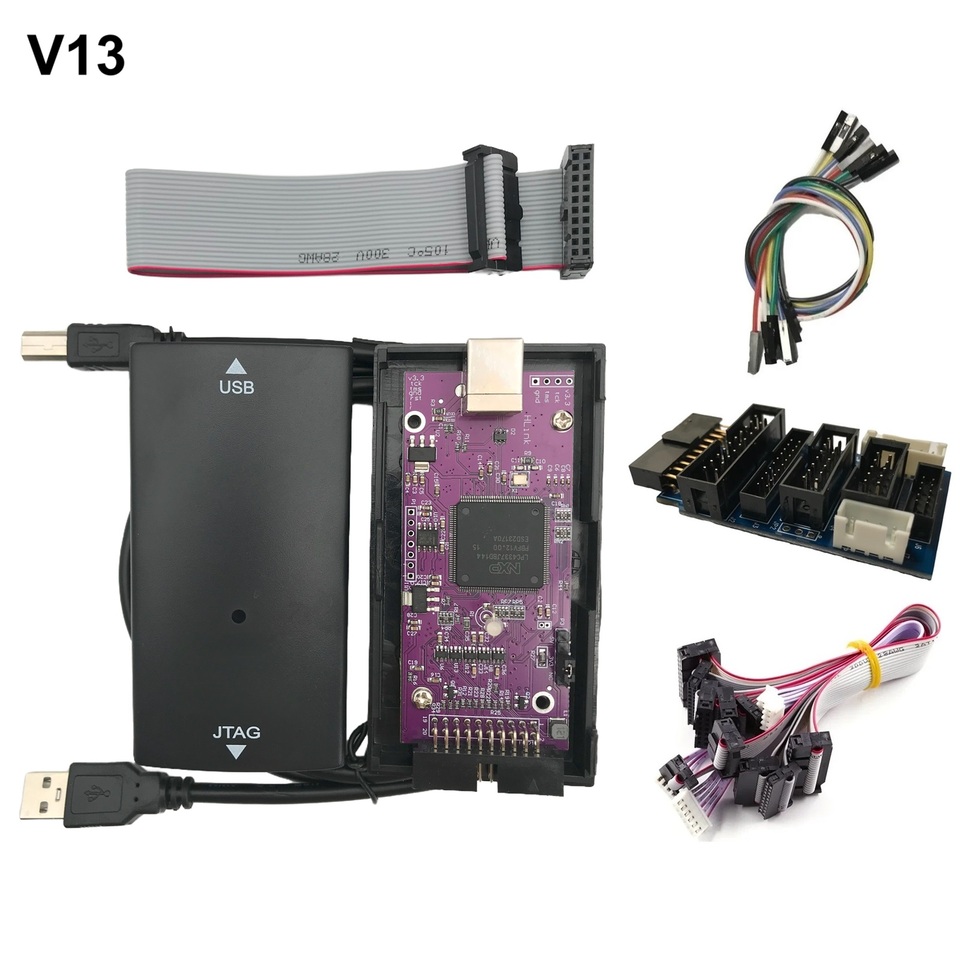 

Для J-LINK 13 JLink V13 J LINK V13 Эмулятор Отладчик Jtag Swd Программатор ARM STM32 MCU Отладка Инструмент Обновление онлайн