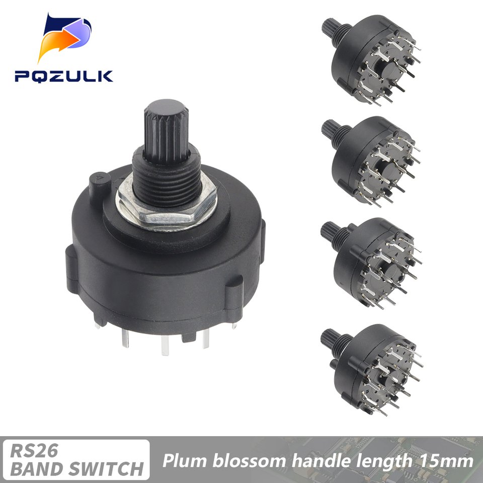 

PQZULK Поворотные переключатели SR26 2 шт.