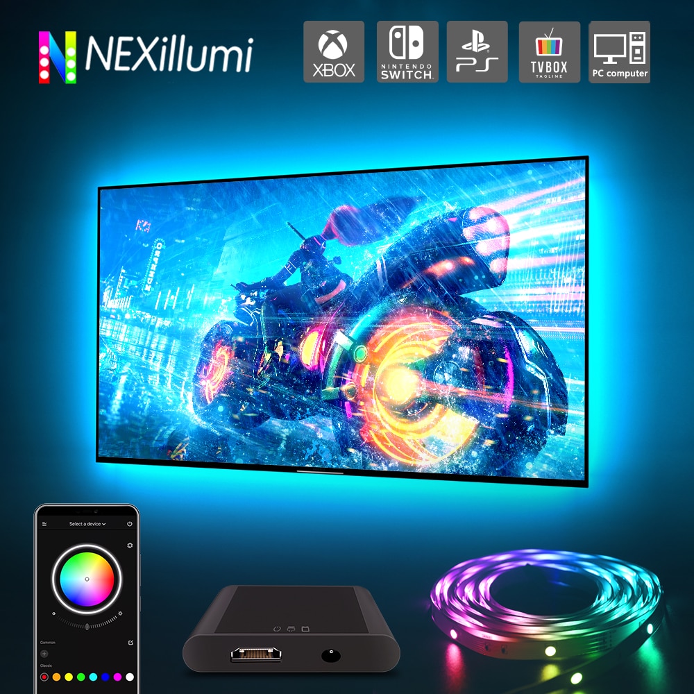 

Светодиодная лента Suitsamus RGB для телевизора HDMI