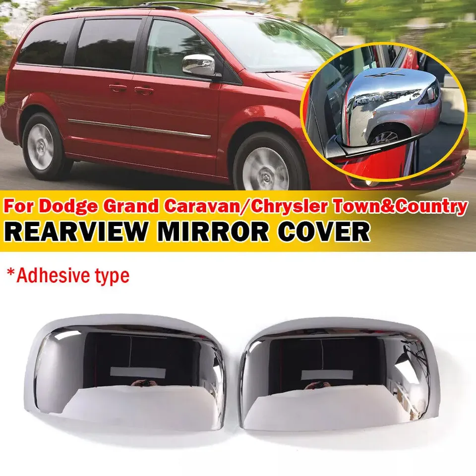 

Для Dodge Grand Caravan Chrysler Town Country 2008-2016 Автомобильная наклейка на боковое зеркало заднего вида, крышка крыла, накладка на внешнюю дверь