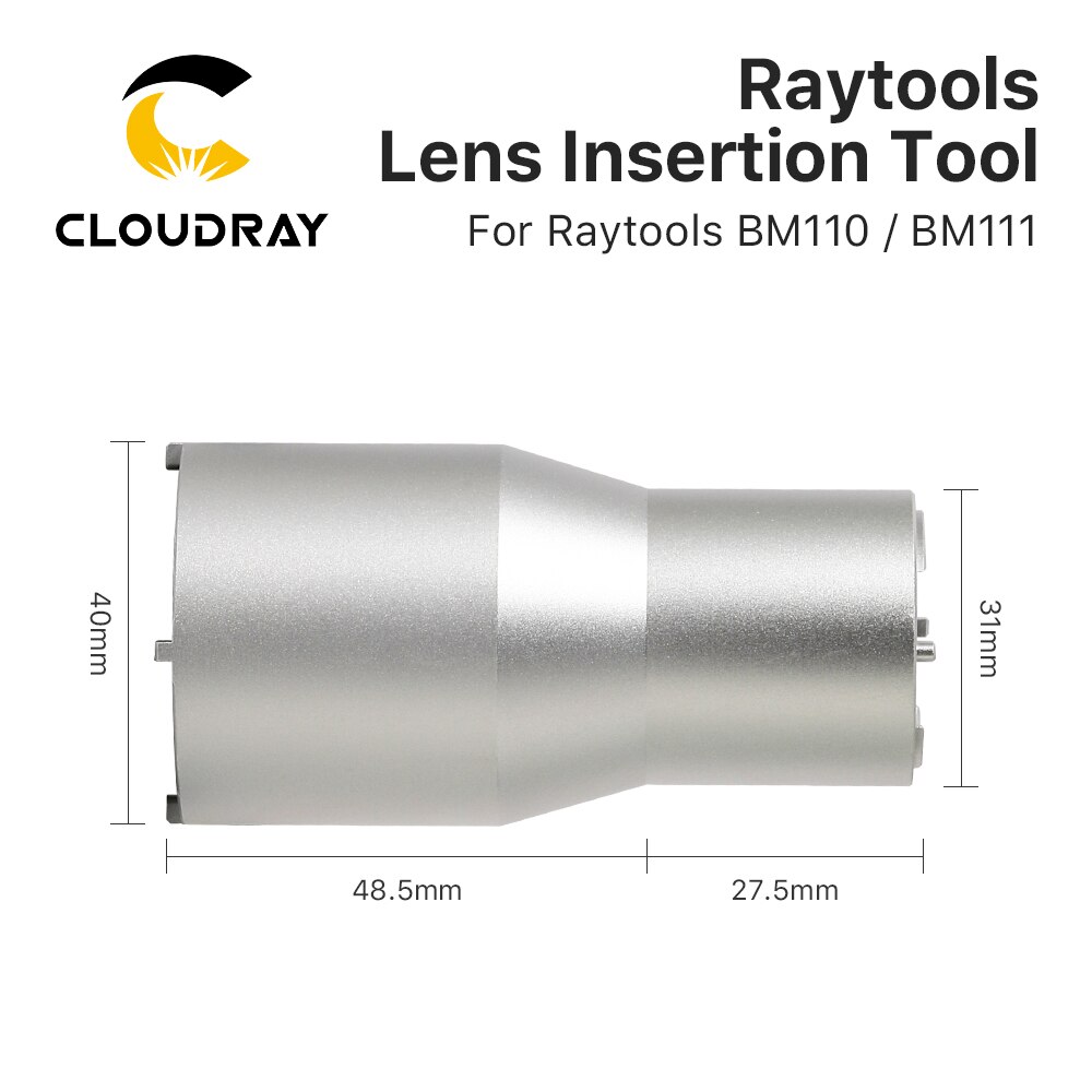 

Инструмент для вставки объектива Cloudray Raytools BM111/BM110