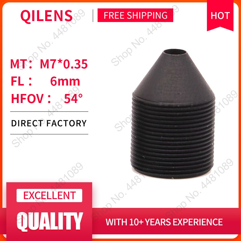 

QILENS M7 объектив Pinhole 6 мм F1.6