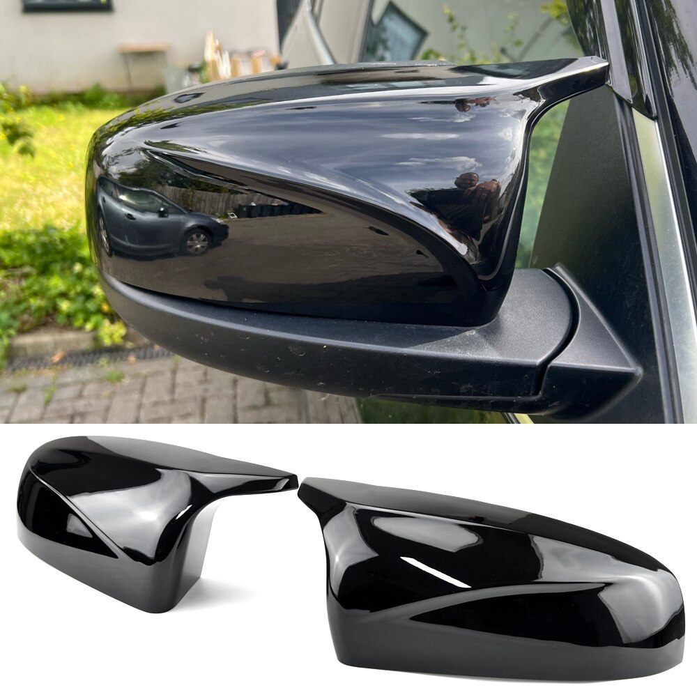 

2 шт., зеркальные колпачки из углеродного волокна для BMW X5 E70 X6 E71 2008-2013