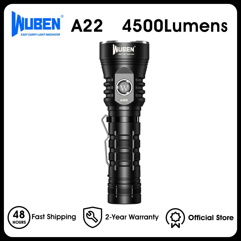 

WUBEN A22 4500 люмен фонарик