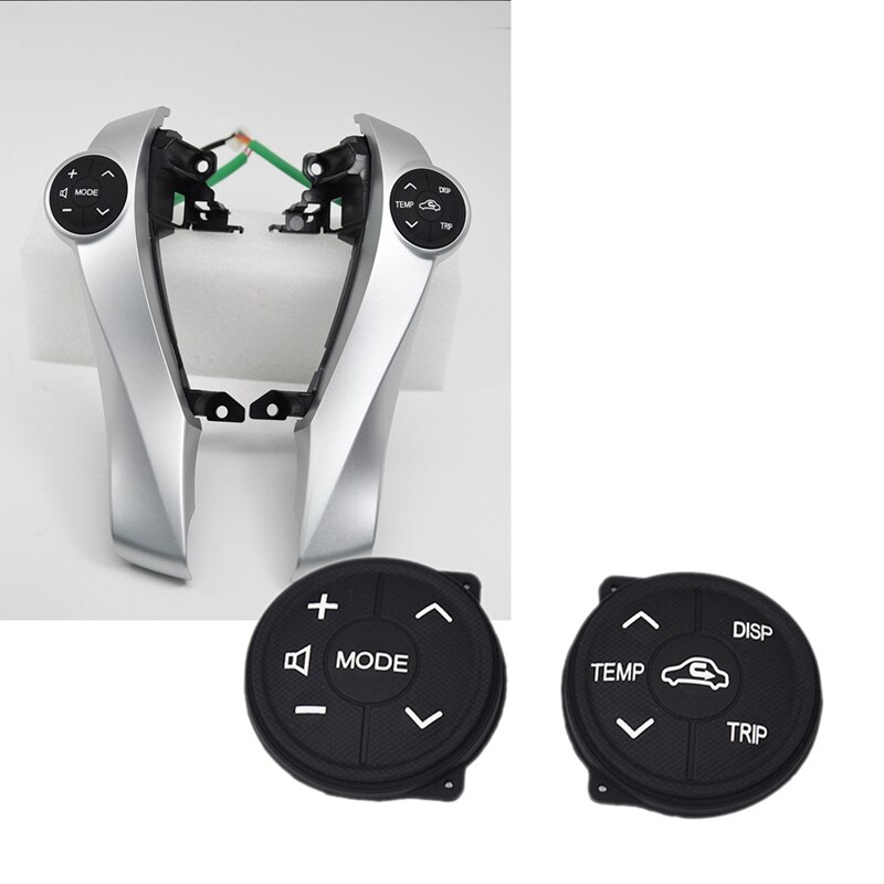 

1 пара многофункциональных кнопок на руль Prius C Aqua Button для Toyota Prius 30 XW30 2009-2015