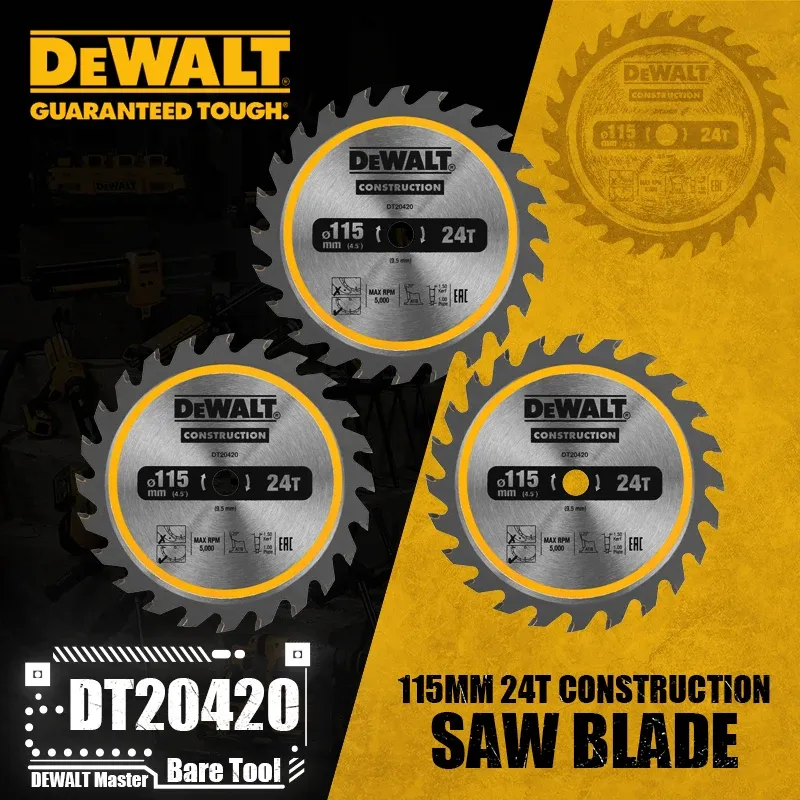 

DEWALT DT20420 Полотно для циркулярной пилы 115 мм 24T