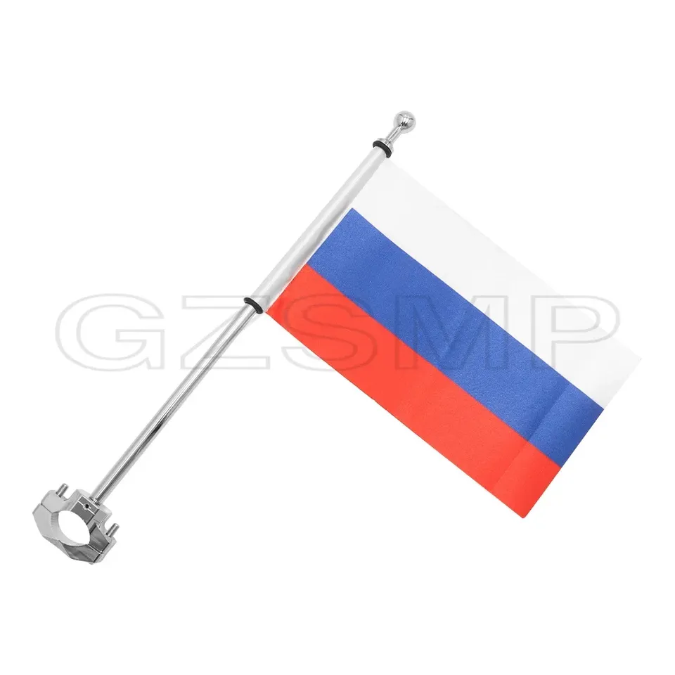 

Диаметр трубки 15-35 мм, универсальный флагшток, багажник для мотоцикла, полка для флага, регулируемая для Harley Honda Yamaha Suzuki