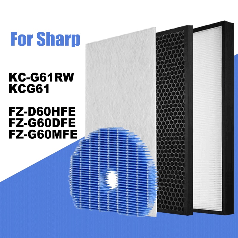 

FZ-D60HFE FZ-G60MFE FZ-G60DFE угольный фильтр HEPA для фильтр-увлажнитель KCG61
