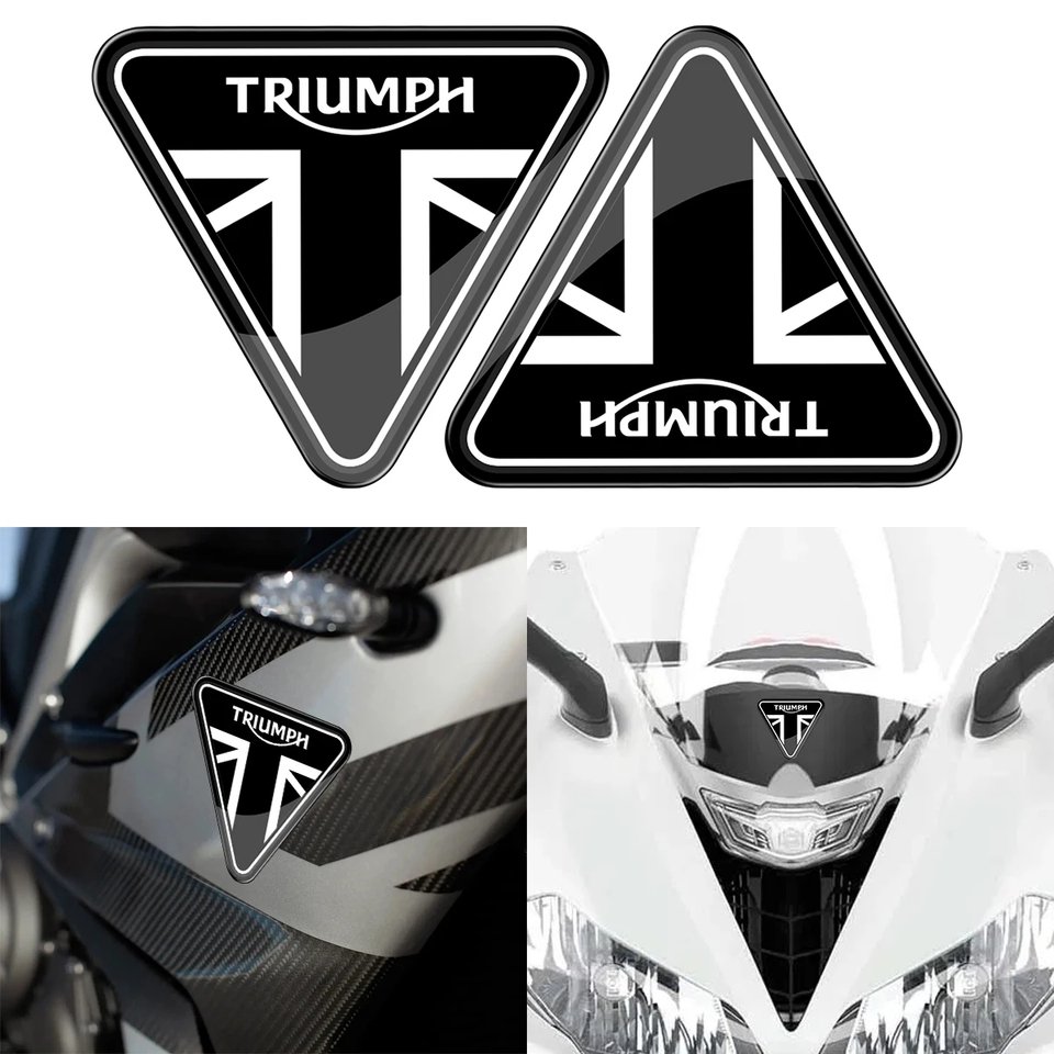 

3D Наклейки Triumph, Наклейка На Бак Мотоцикла, Эмблема На Шлем, Tiger 1050 1200 Urban Triple 765 675 Trident 660