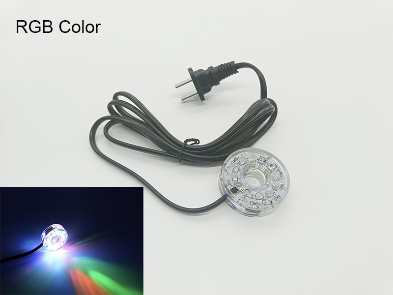 

Мини-светодиодный Подводный Светильник, Водонепроницаемая Лампа Для Аквариума, RGB, Освещение Океана, Украшение Для Фонтана