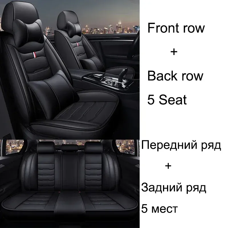 

Универсальные чехлы на автомобильные сиденья с полным покрытием для CADILLAC CTS ATS CT6 XTS Escallade XT5 SRX DTS, автомобильные аксессуары