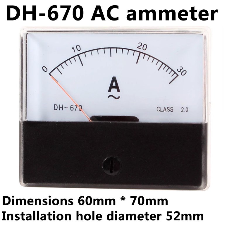 

Аналоговый амперметр DH670 NoEnName_Null